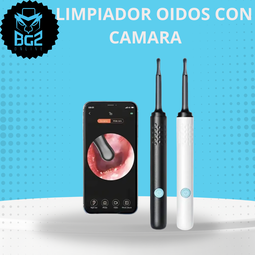 LIMPIADOR OIDOS CON CAMARA